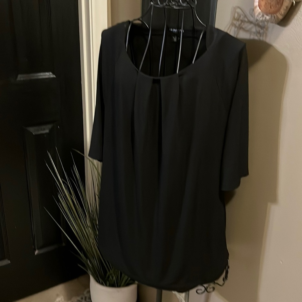 Womans black blouse
